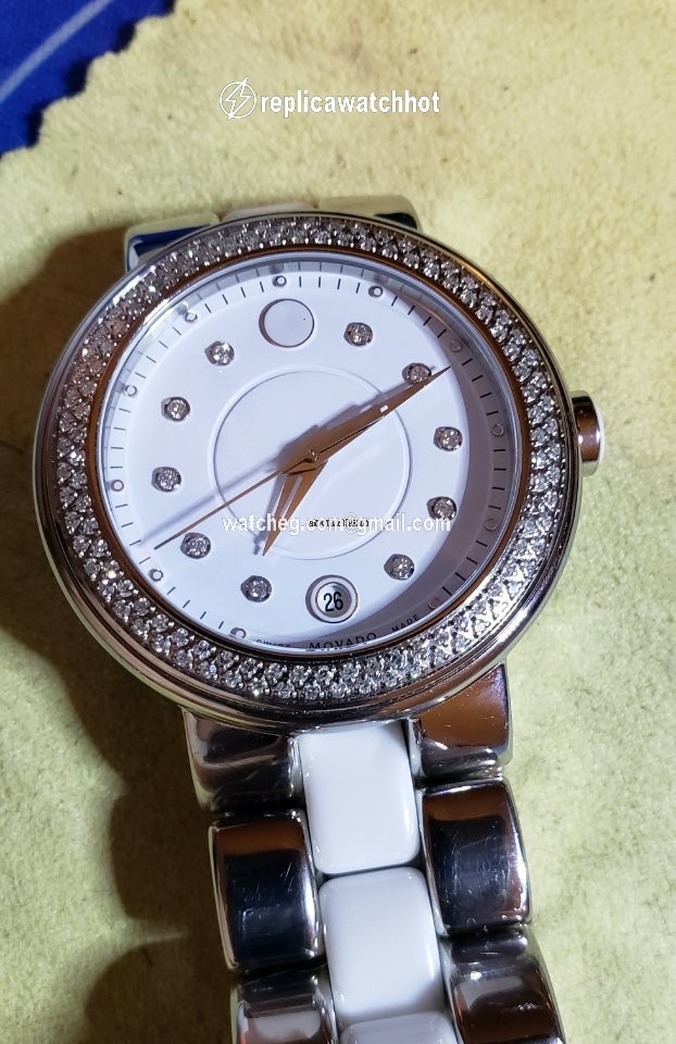 Movado Cerena Womens watch Quartz Steel 606625 2