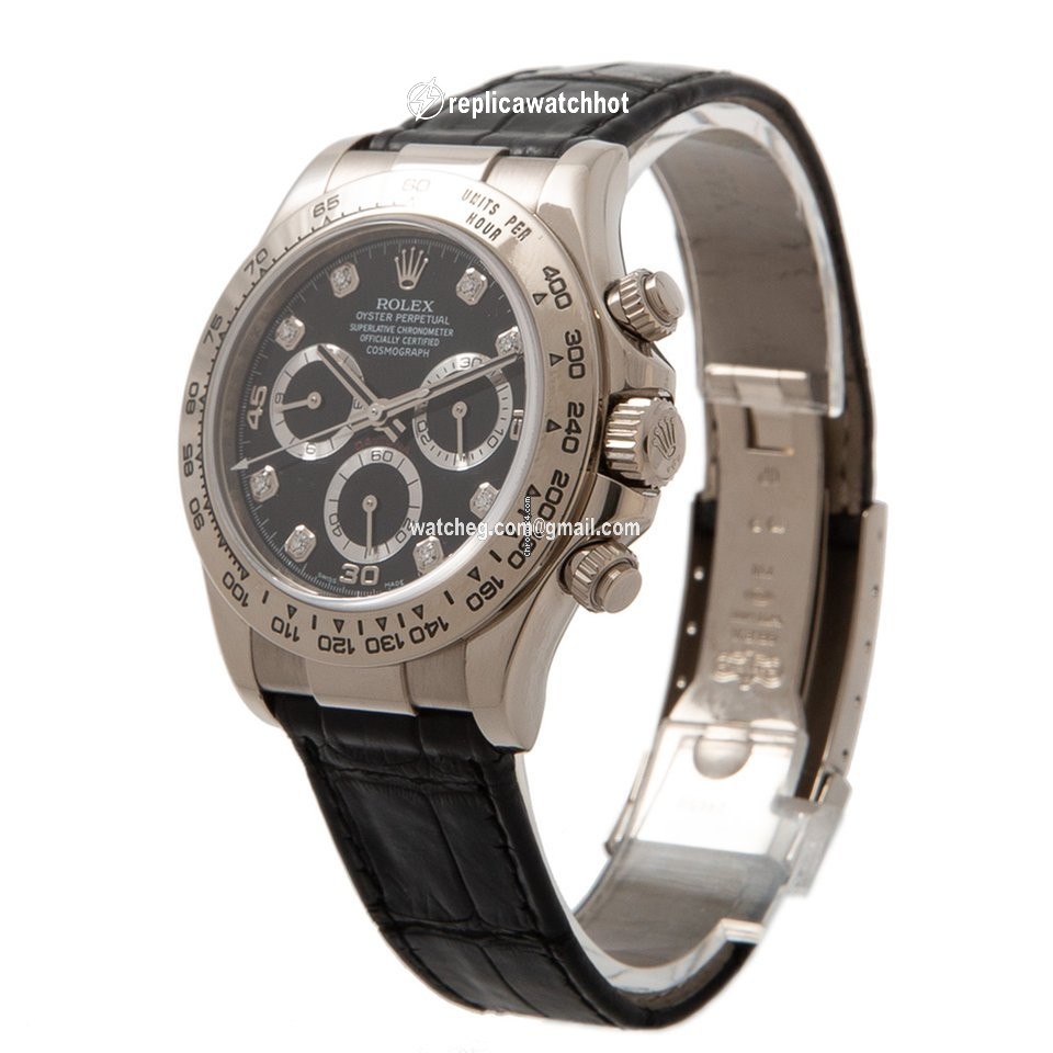 Rolex Daytona Mens watch Unisex White gold Automatic 116519 2