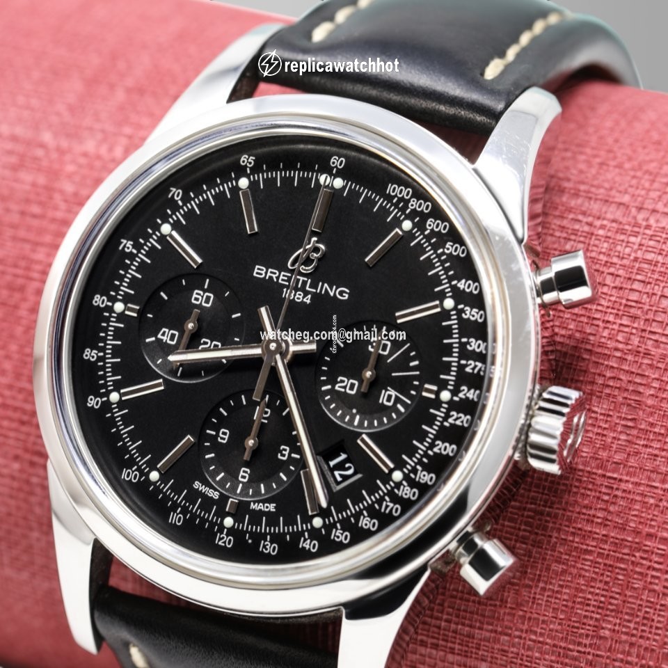 Breitling Transocean Chronograph Mens watch Unisex Automatic Steel AB015212 BA99 435X A20BA.1 2