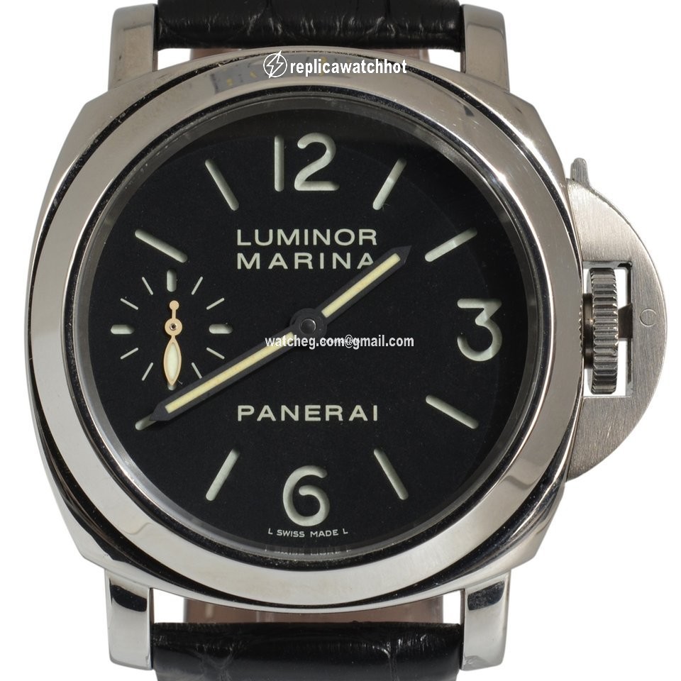 Panerai Luminor Marina Mens watch Unisex Manual winding Steel PAM 00111 2