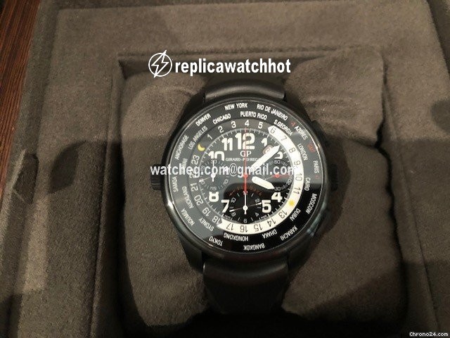 Girard Perregaux WW.TC Automatic Ceramic 49820-32-611-FK6A 2