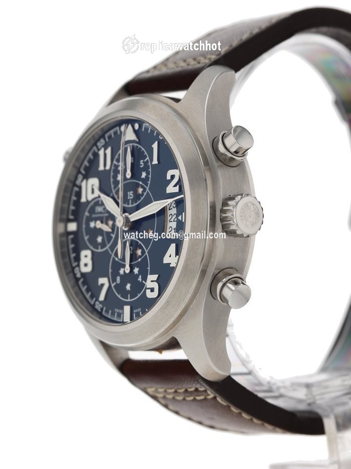 IWC Pilot Double Chronograph Steel IW371807 2