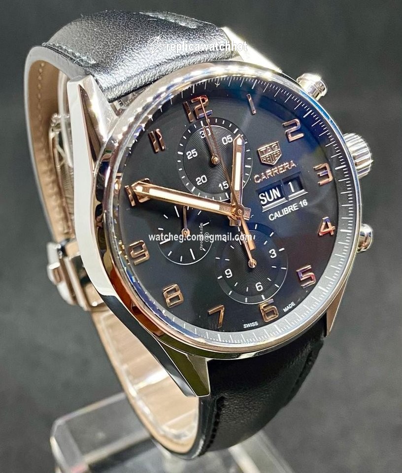TAG Heuer Carrera Calibre 16 Mens watch Unisex Steel CV2A1AB 2