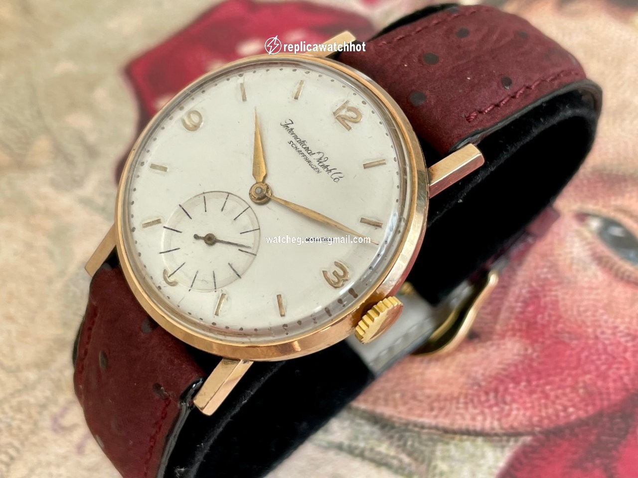 IWC Mens watch Unisex Manual winding Yellow gold 220012 2