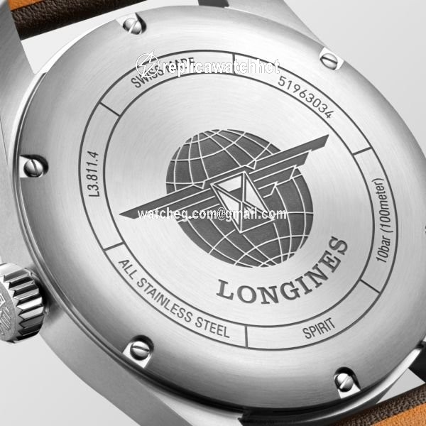 Longines Spirit Mens watch Unisex Automatic Steel L3.811.4.53.0 2