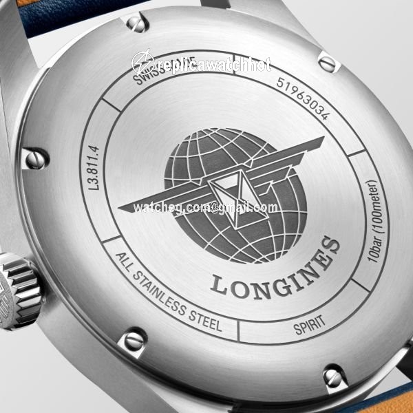 Longines Spirit Mens watch Unisex Automatic Steel L3.811.4.93.0 2