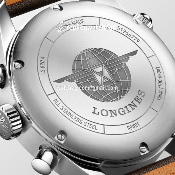 Longines Spirit Mens watch Unisex Automatic Steel L3.820.4.53.0 2