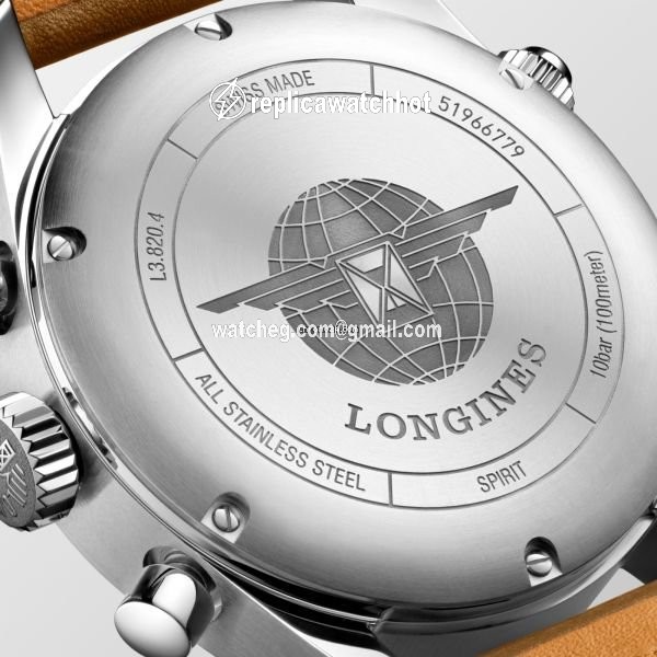 Longines Spirit Mens watch Unisex Automatic Steel L3.820.4.73.2 2