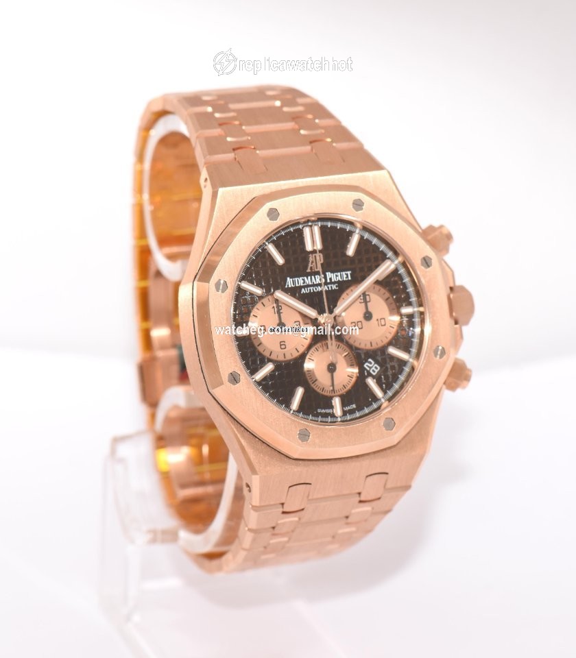 Audemars Piguet Royal Oak Chronograph Mens watch Unisex Automatic Rose gold 263310R-00-12200R2 2