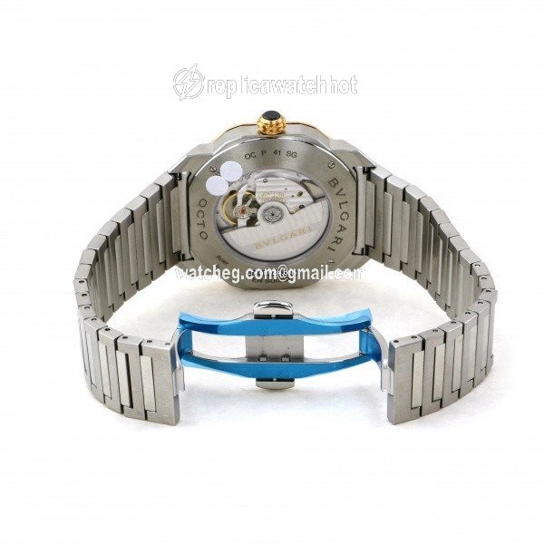 Bulgari Automatic Gold Steel 103210-OC41PC11SSD 2