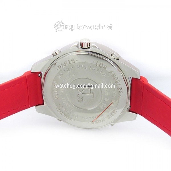 Jacob & Co. Five Time Zone Quartz Steel JC-47JDMD 2