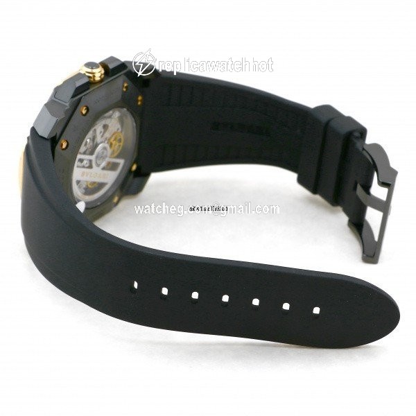 Bulgari Octo Automatic Gold Steel BGOP41SGCH 2