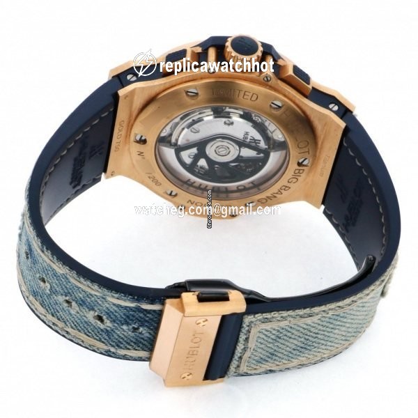 Hublot Big Bang Jeans Automatic Red gold 301.PL.2780.NR.JEANS 2