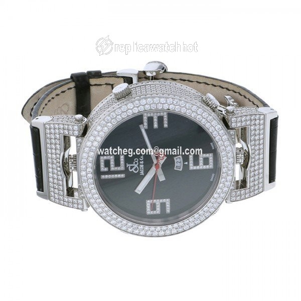 Jacob & Co. Quartz Steel JC-63BK 2
