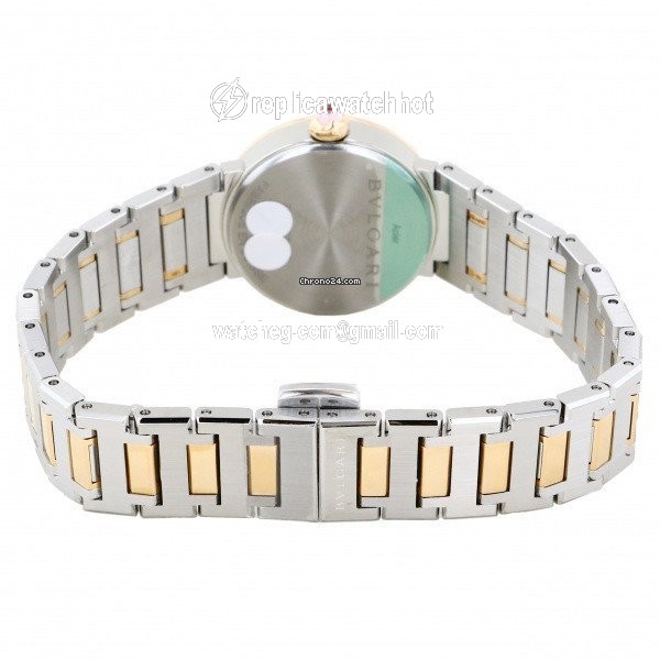 Bulgari Bulgari Quartz Gold Steel BBL23BSPGD 2
