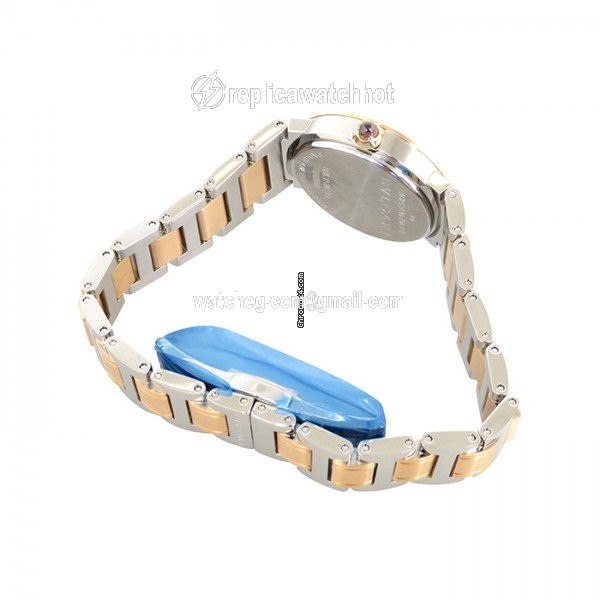 Bulgari Bulgari Quartz Gold Steel BBL26WSPG 12 2