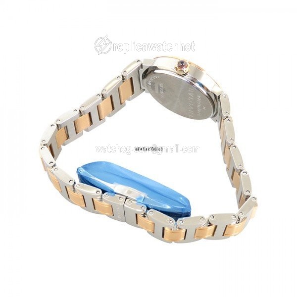 Bulgari Bulgari Quartz Gold Steel BBL26WSPG 12 2