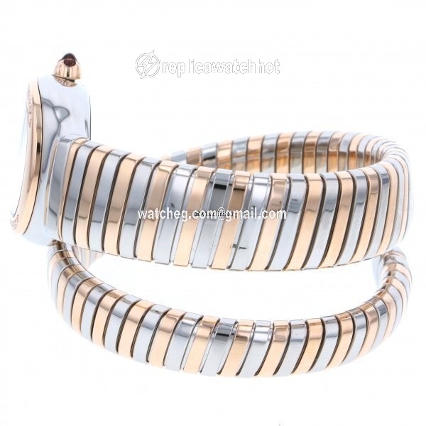 Bulgari Serpenti Quartz Gold Steel SP35C3SPGD.1T 2