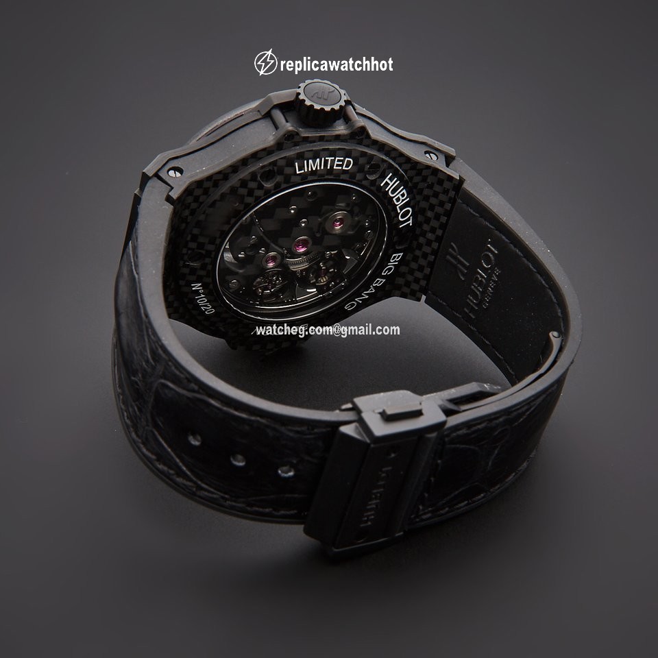 Hublot Big Bang Mens watch Unisex Manual winding Carbon 304.QX.1140.HR 2