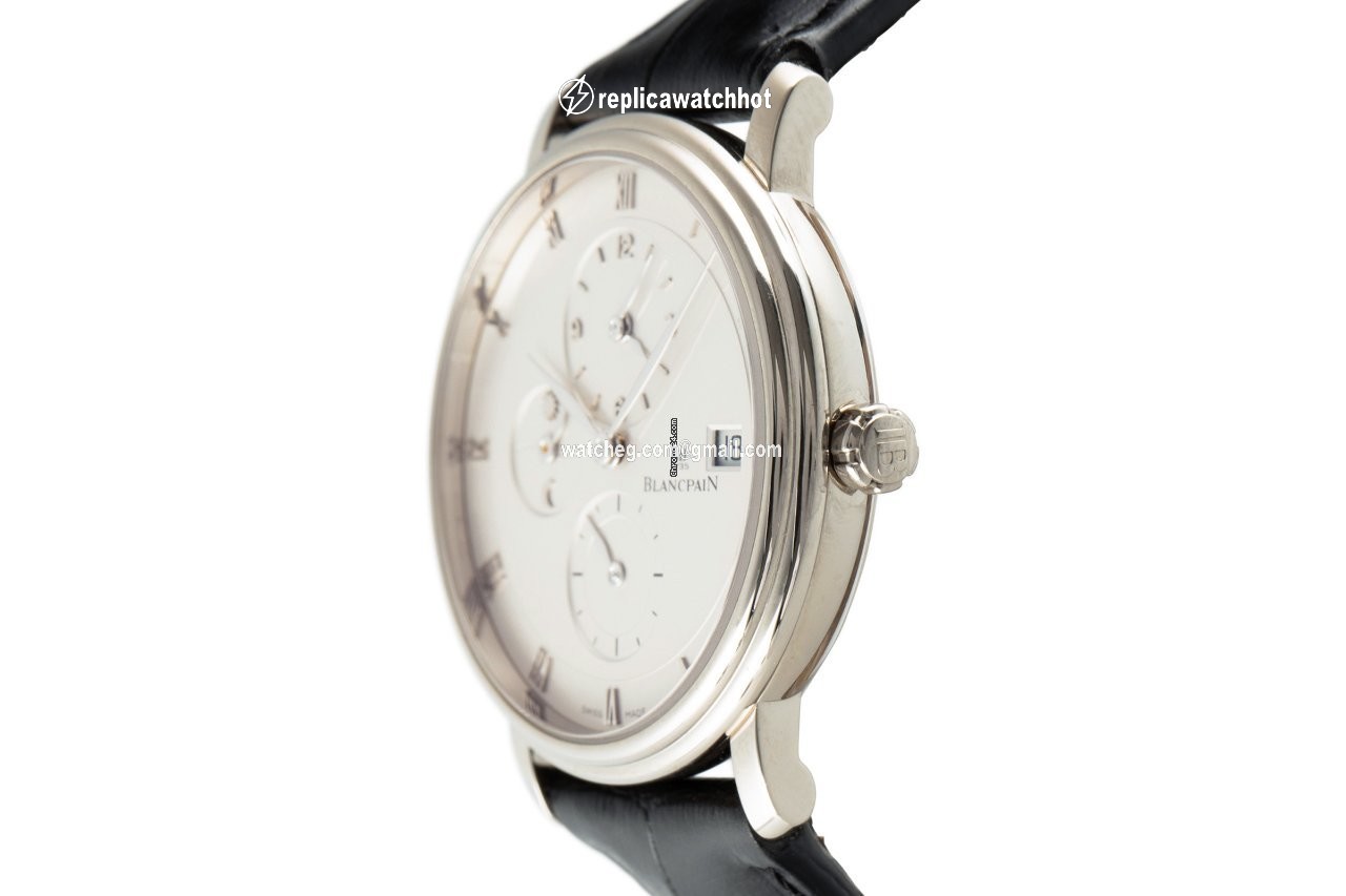 Blancpain Villeret Mens watch Unisex Automatic White gold 6260-1542 2