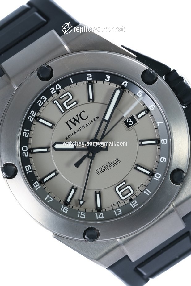 IWC Ingenieur Dual Time Mens watch Unisex Automatic Titanium IW3264-03 2
