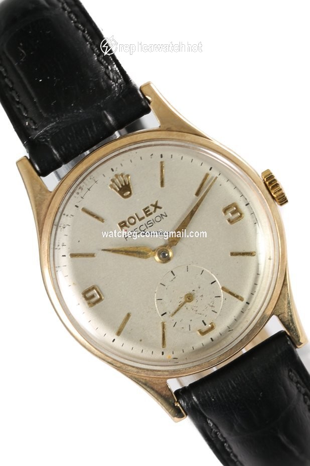 Rolex Oyster Precision Mens watch Unisex Yellow gold Manual winding 12868 2