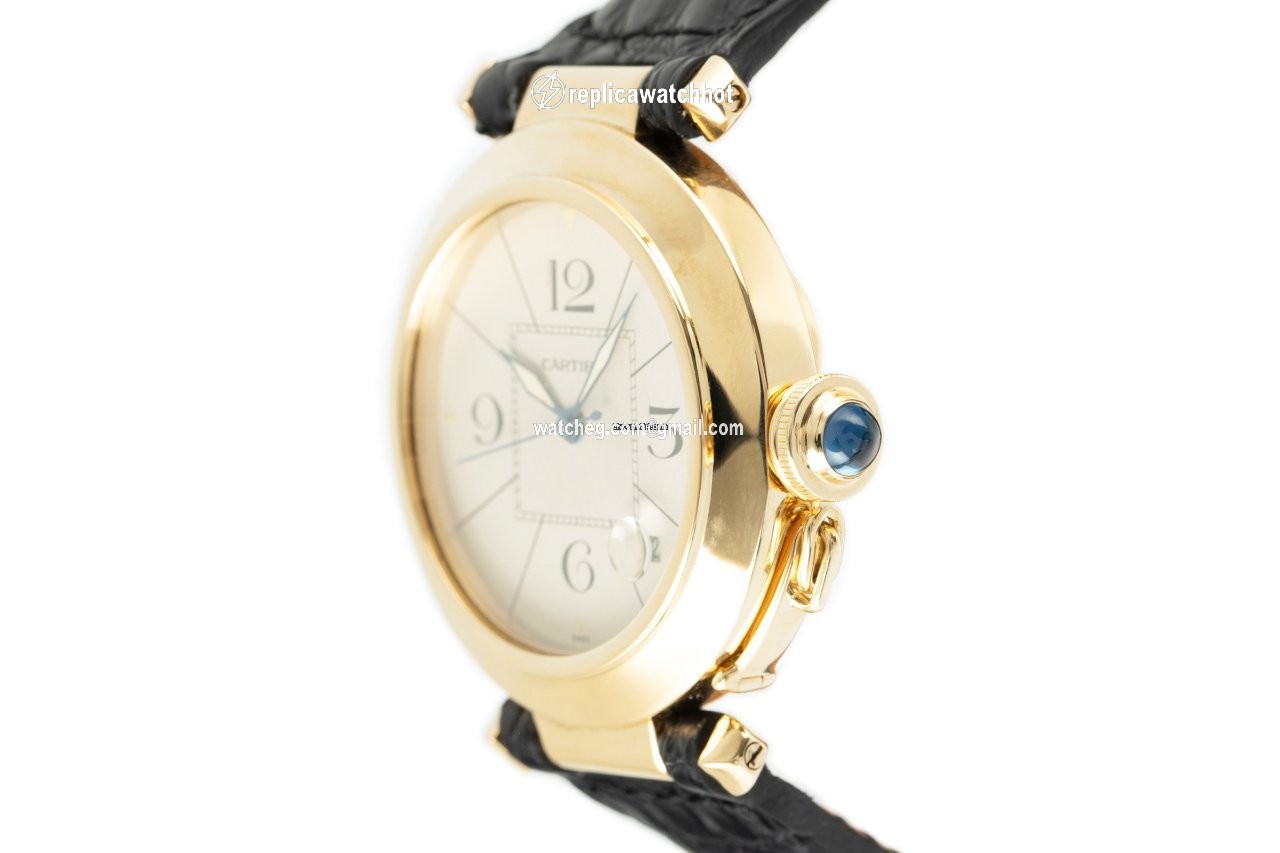 Cartier Pasha Mens watch Unisex Automatic Yellow gold 1990 2