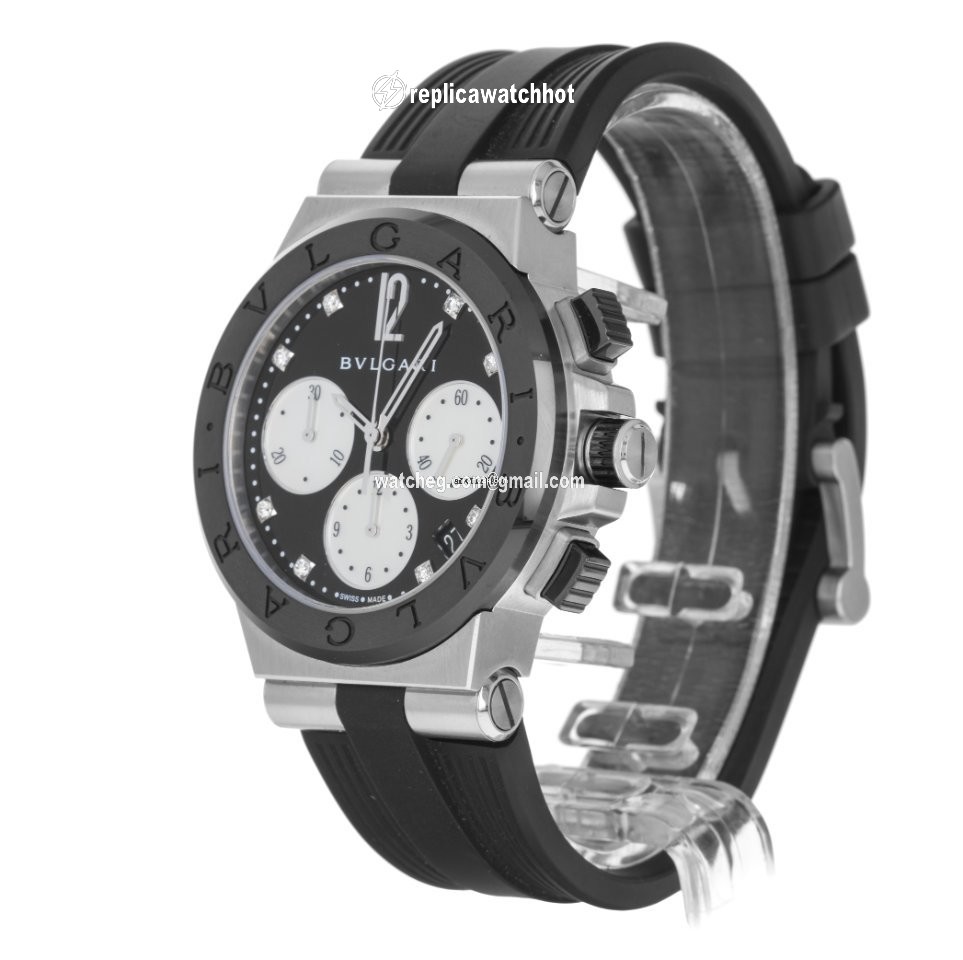 Bulgari Diagono Mens watch Unisex Automatic Steel DG 37 SC CH 2