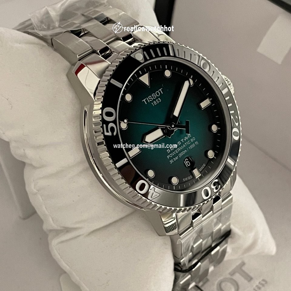 Tissot Seastar 1000 Mens watch Unisex Automatic Steel T120.407.11.091.01 2