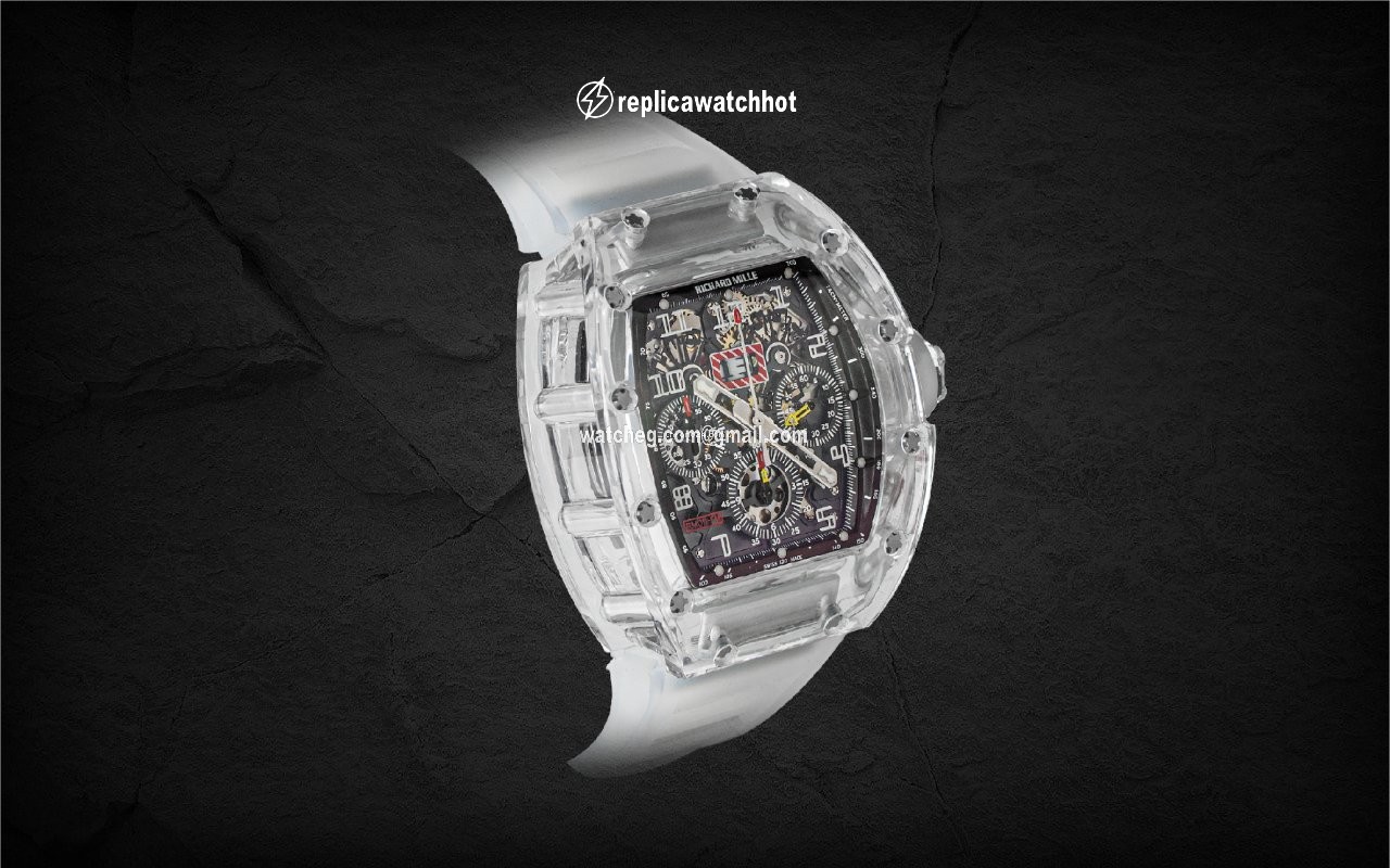 Richard Mille RM 011 Mens watch Unisex Automatic White gold Richard Mile 2