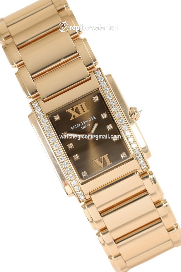 Patek Philippe Twenty~4 Womens watch Quartz Rose gold 4910 11R-010 2