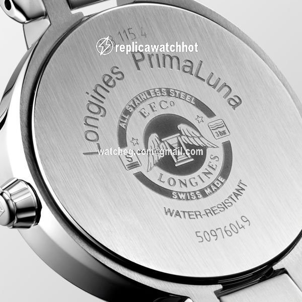 Longines PrimaLuna Womens watch Quartz Steel L8.115.4.87.6 2