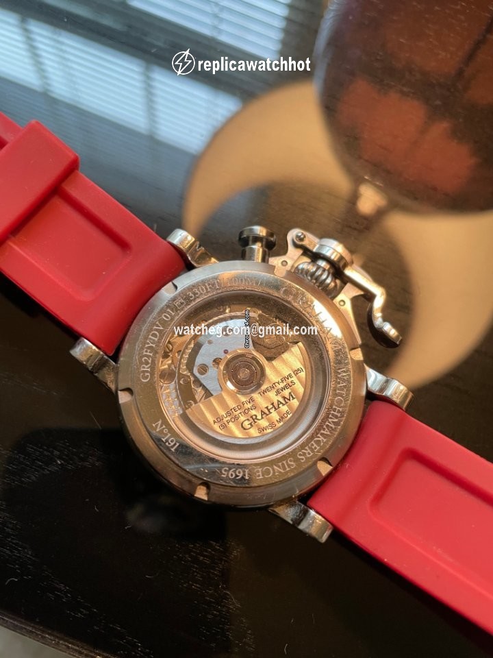 Graham Chronofighter Mens watch Unisex Automatic Steel 2CVAS.U01A.L129S 2