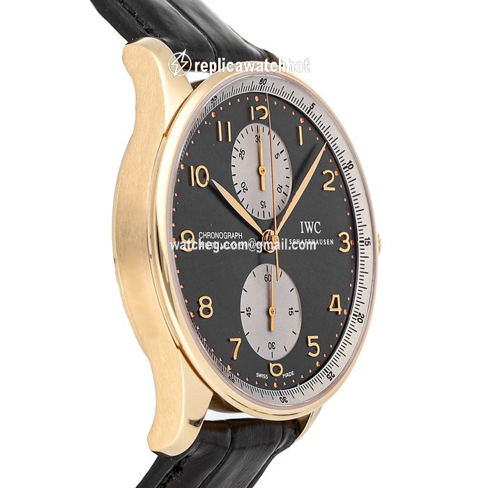 IWC Portuguese Chronograph Mens watch Unisex Automatic Rose gold IW3714-33 2