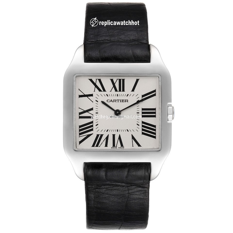 Cartier Santos Dumont Mens watch Unisex Manual winding White gold W2007051 2