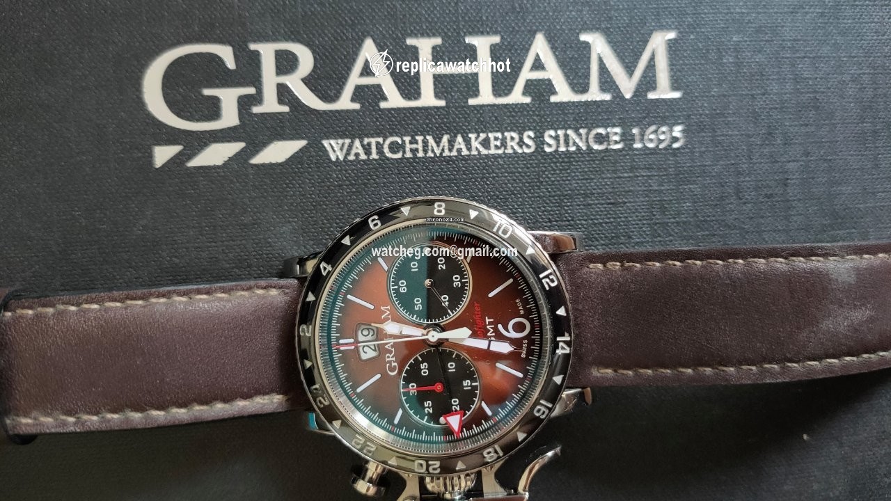Graham Chronofighter Mens watch Unisex Automatic Steel 2CVBC.C01A 2