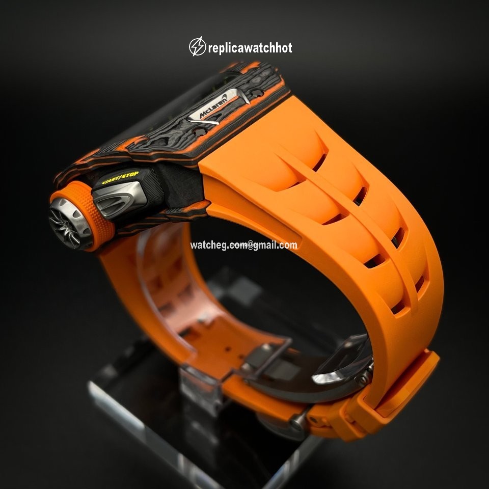 Richard Mille RM 011 Mens watch Unisex Automatic Carbon RM 11-03 McLaren 2