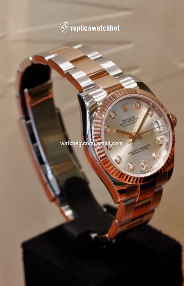 Rolex Datejust 31 Womens watch Rose gold Automatic 178271 Ivory G 2