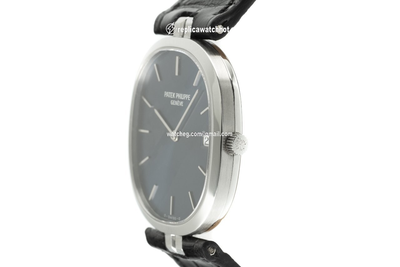 Patek Philippe Golden Ellipse Mens watch Unisex Quartz Steel 3930 2
