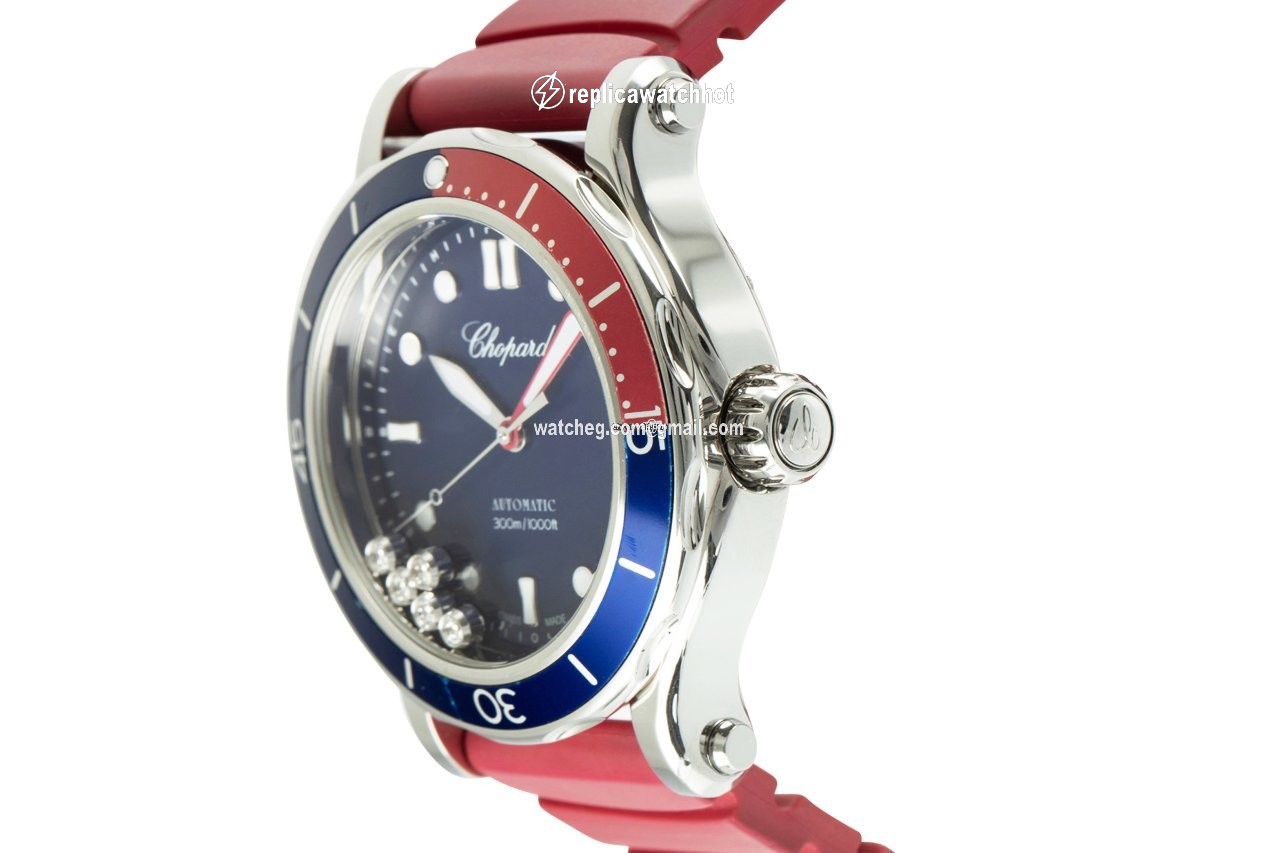 Chopard Happy Diamonds Womens watch Automatic Steel 278587-3002 2