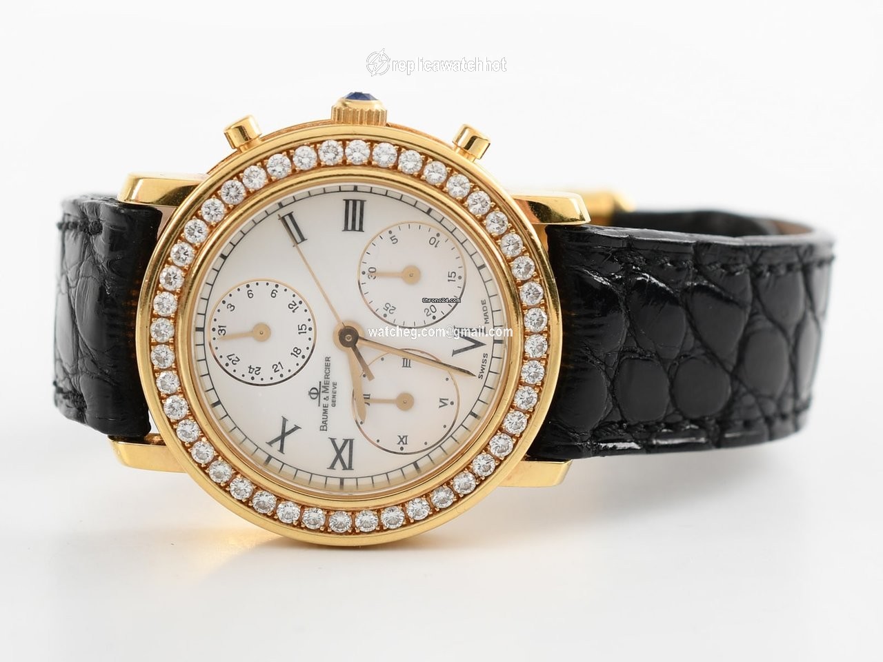 Baume & Mercier Riviera Womens watch Quartz Yellow gold 86604 050 2087 582 2