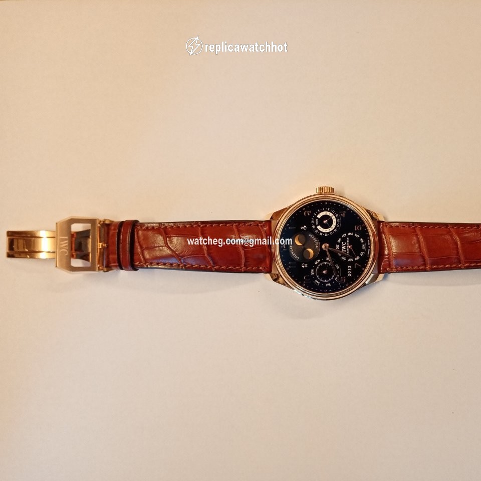 IWC Portuguese Perpetual Calendar Mens watch Unisex Automatic Rose gold IW502101 2