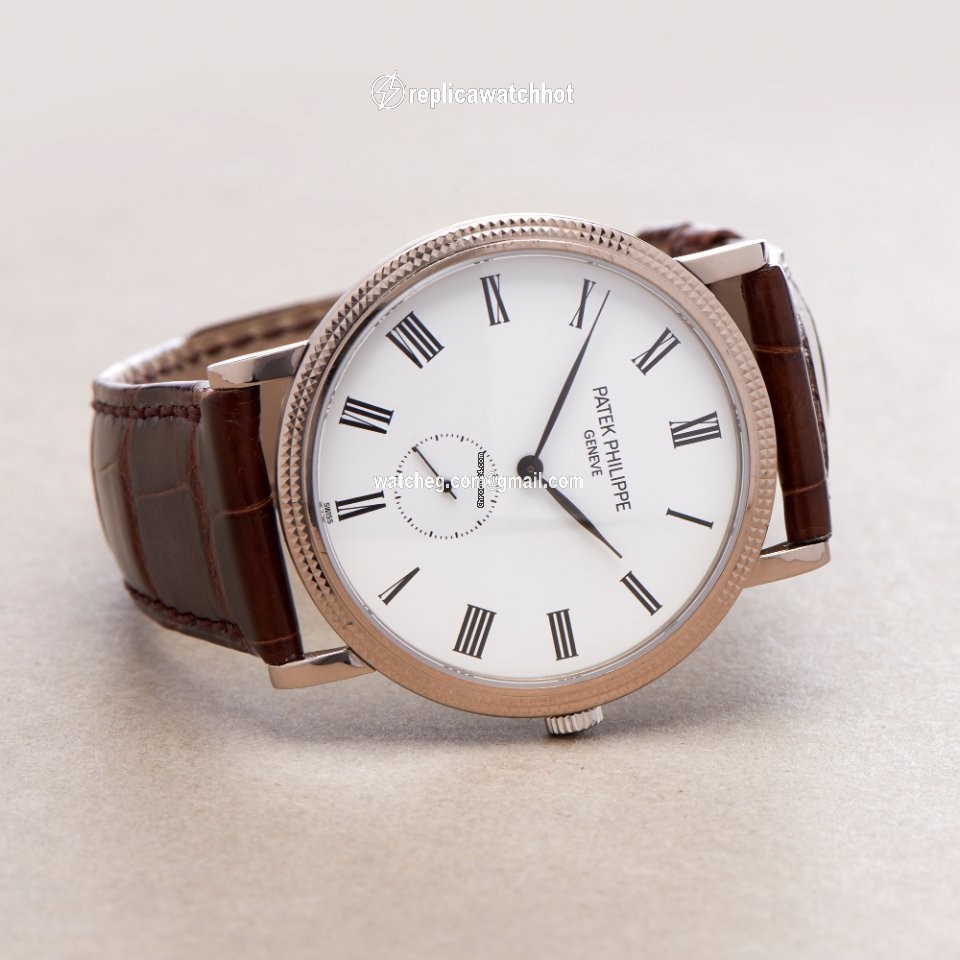 Patek Philippe Calatrava Mens watch Unisex Manual winding White gold 5119G-001 2