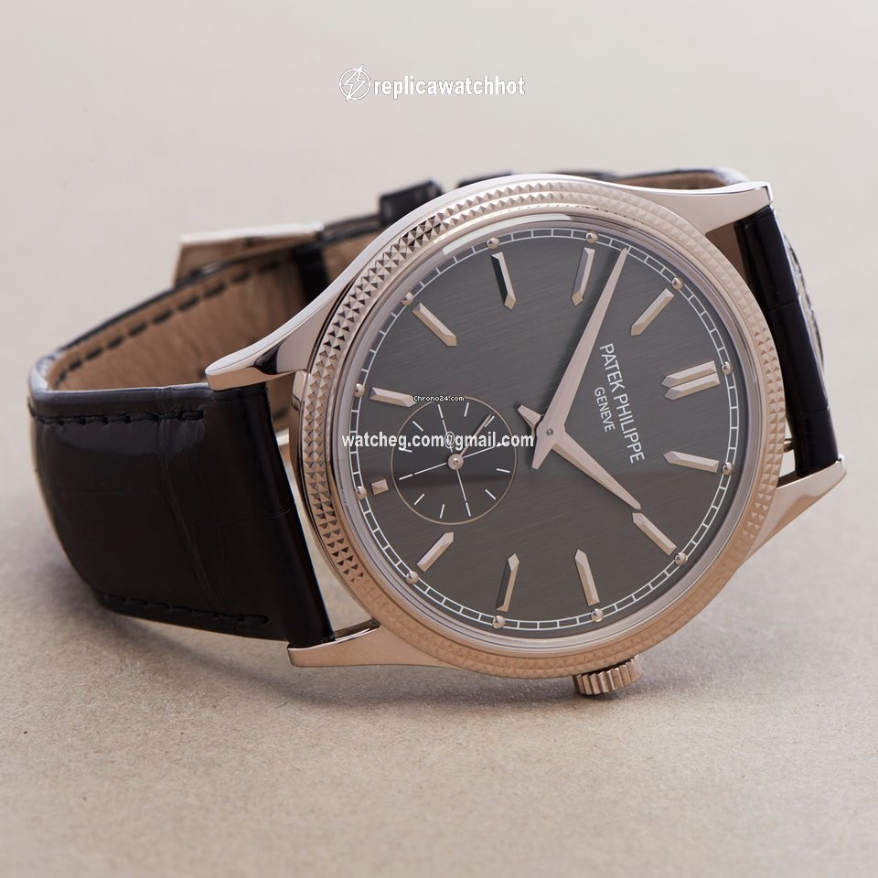 Patek Philippe Calatrava Mens watch Unisex Manual winding White gold 6119G-001 2
