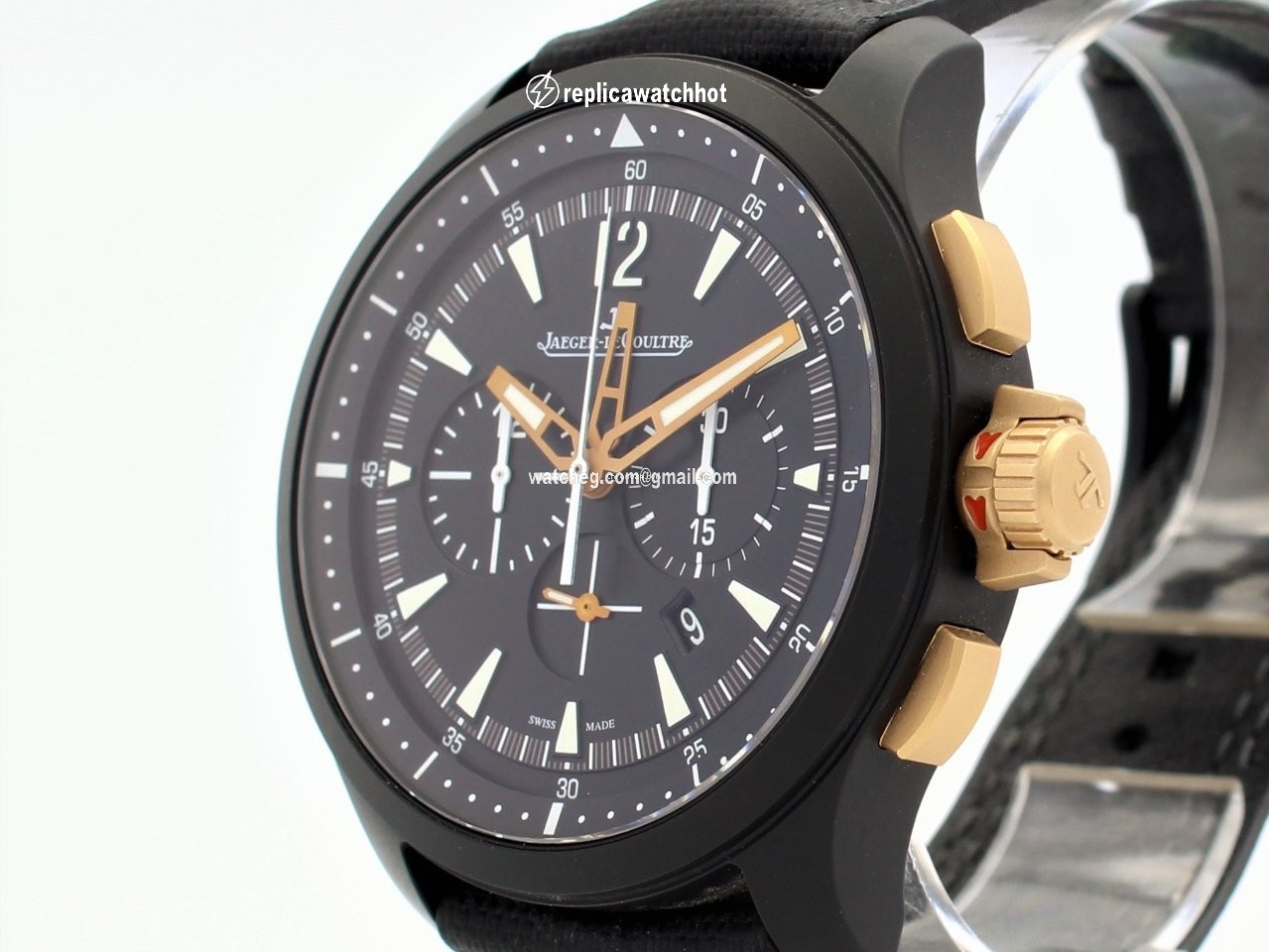Jaeger-LeCoultre Master Compressor Chronograph Ceramic Mens watch Unisex Automatic Ceramic Q205L570 2