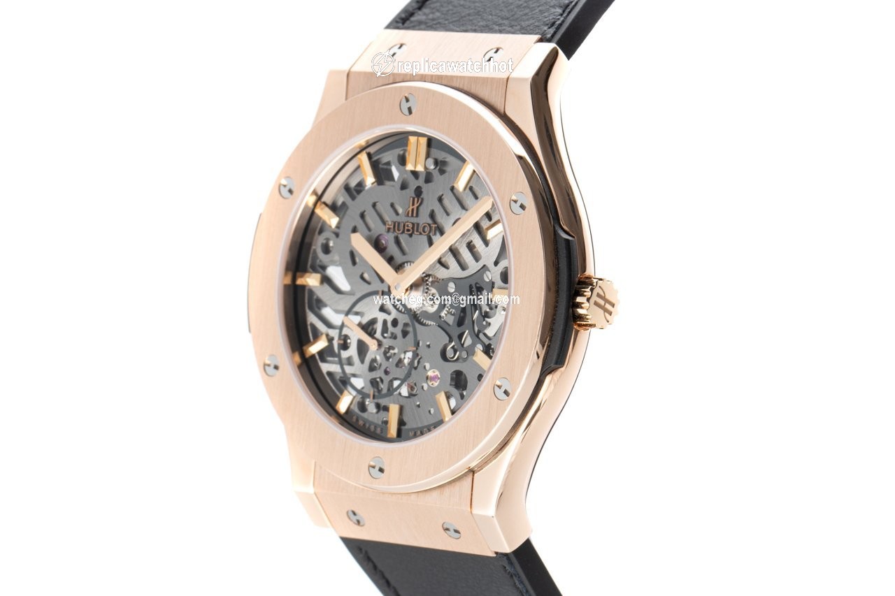 Hublot Classic Fusion Ultra-Thin Mens watch Unisex Manual winding Yellow gold 515.OX.0180.LR 2