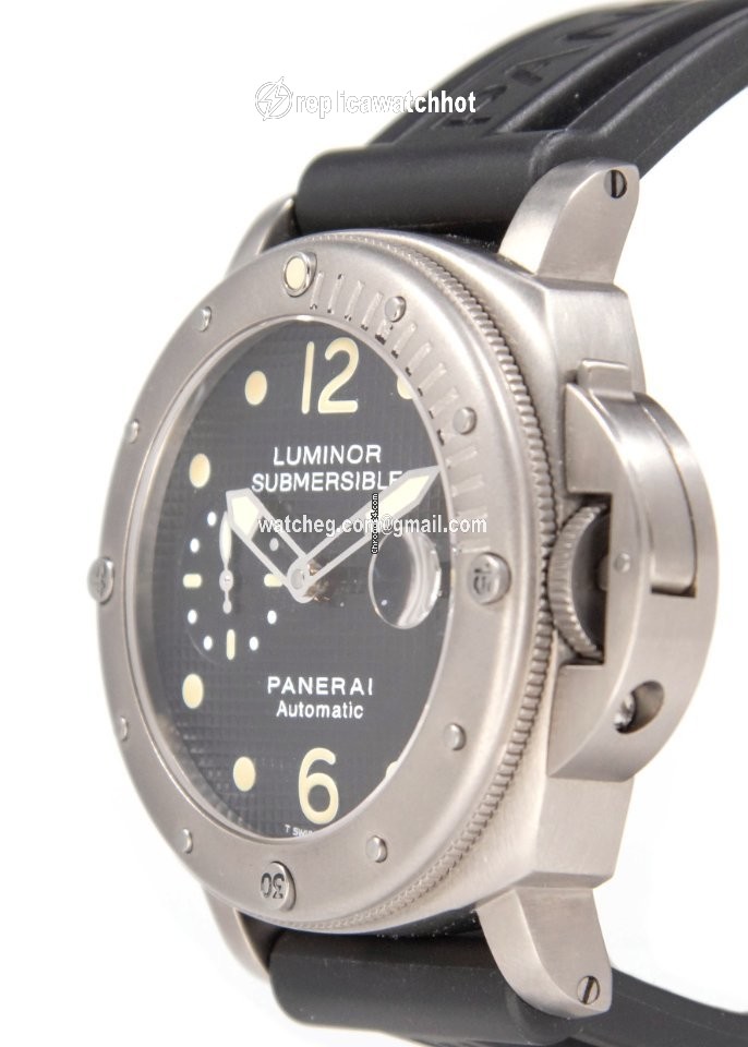 Panerai Luminor Submersible Mens watch Unisex Automatic Titanium PAM 00025 2