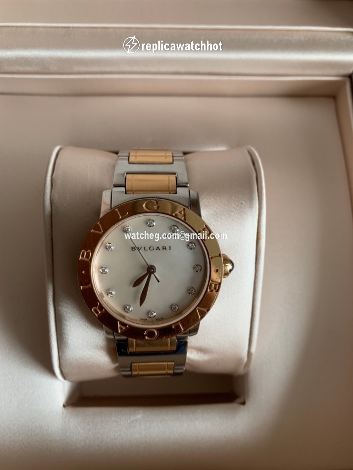 Bulgari Bulgari Womens watch Automatic Gold Steel 101891 BBL33WSPG 12 2
