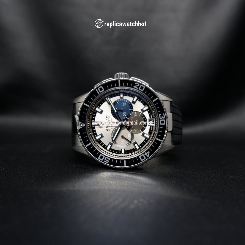 Zenith El Primero Stratos Flyback Mens watch Unisex Automatic Steel 03.2066.405 69.R515 2