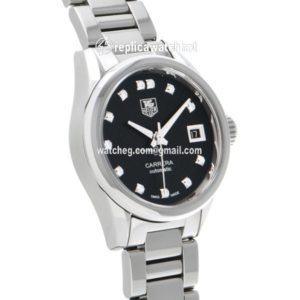 TAG Heuer Carrera Lady Womens watch Quartz Steel WAR2413.BA0770 2